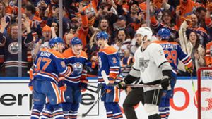 Eishockey: Oilers gewinnen Playoff-Start: Tor und Vorlage für Draisaitl