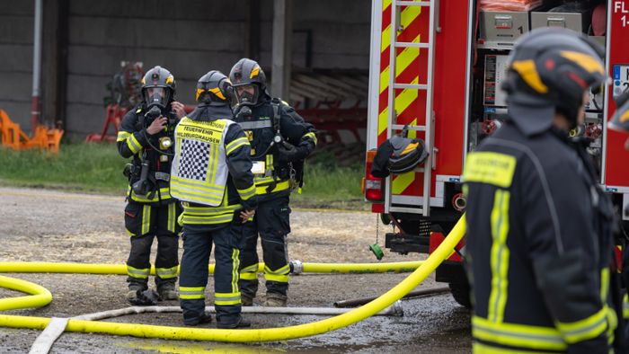 Landkreis Hildburghausen : Feuer in Agrarbetrieb ausgebrochen