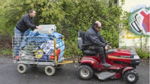 Putz in Suhl-Nord: Sechs Kubikmeter Müll in vier Stunden