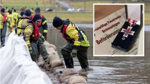 Feuerwehr Schleusingen: Lob für die Retter nach dem Hochwasser
